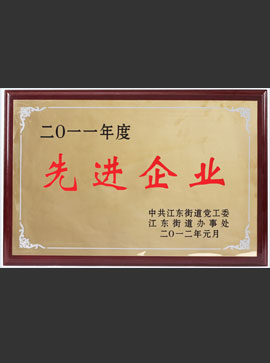 2011年先进企业